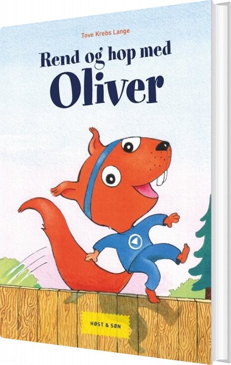 Rend Og Hop Med Oliver   Tove Krebs Lange   Bog