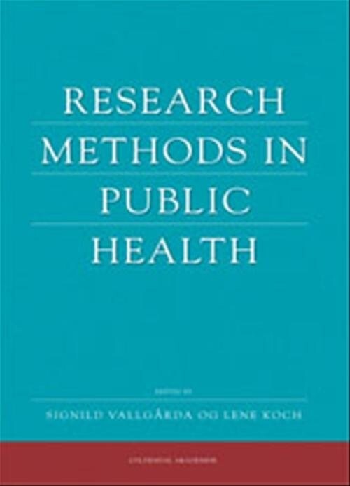 Research Methods In Public Health   Ole Bjerg   English Book