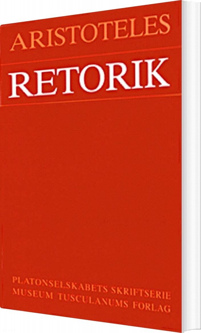 Retorik   Aristoteles   Bog