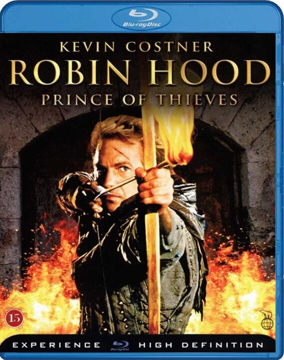 Robin Hood   Den Fredløse   Robin Hood   Prince Of Thieves   Blu Ray