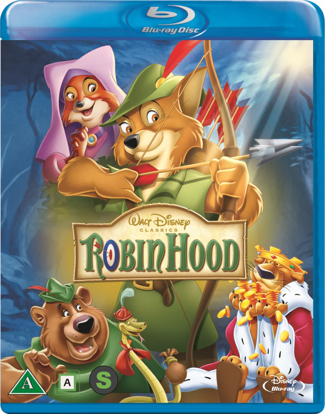 Robin Hood   Disney   Blu Ray