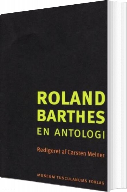 Roland Barthes   Carsten Meiner   Bog