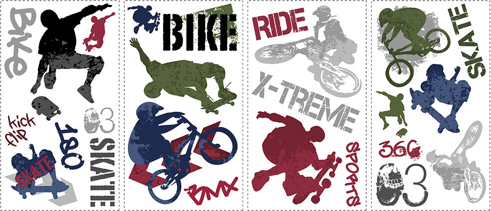 Roommates Wallstickers   Wallsticker   Ekstrem Sport