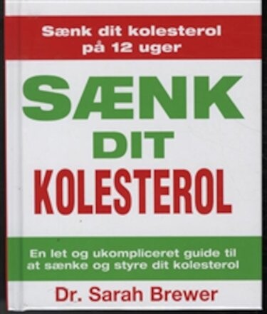 Sænk Dit Kolesterol   Dr  Sarah Brewer   Bog