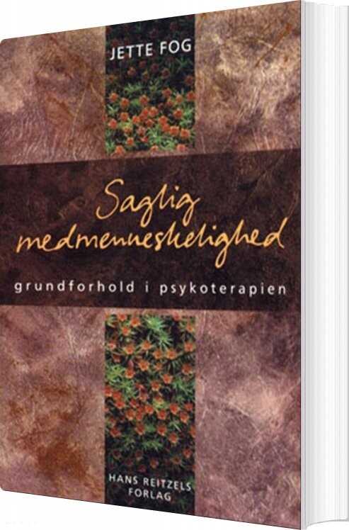 Saglig Medmenneskelighed   Jette Fog   Bog