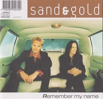 Sand   Gold   Remember My Name   Cd