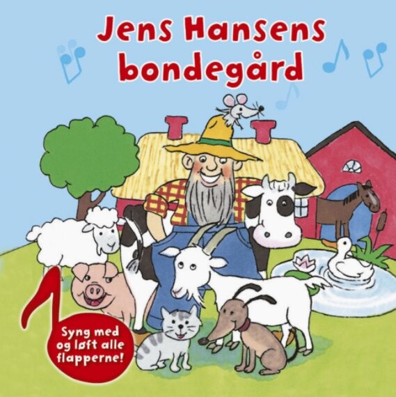 Sangflapbog: Jens Hansens Bondegård   Bog