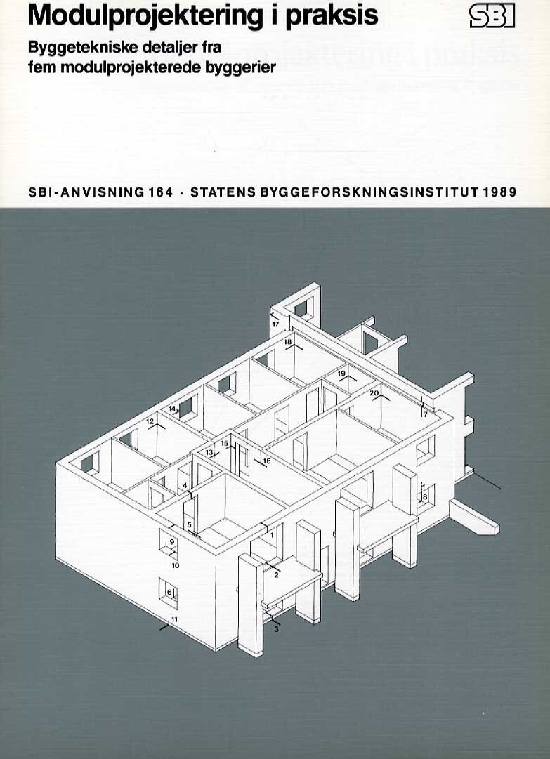 Sbi Anvisning 164   Modulprojektering I Praksis   Hans Zachariassen   Bog