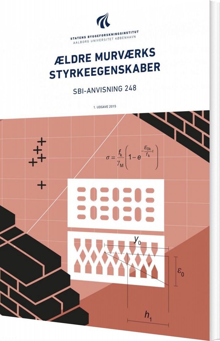 Sbi Anvisning 248   ældre Murværks Styrkeegenskaber   Erik Steen Pedersen   Bog