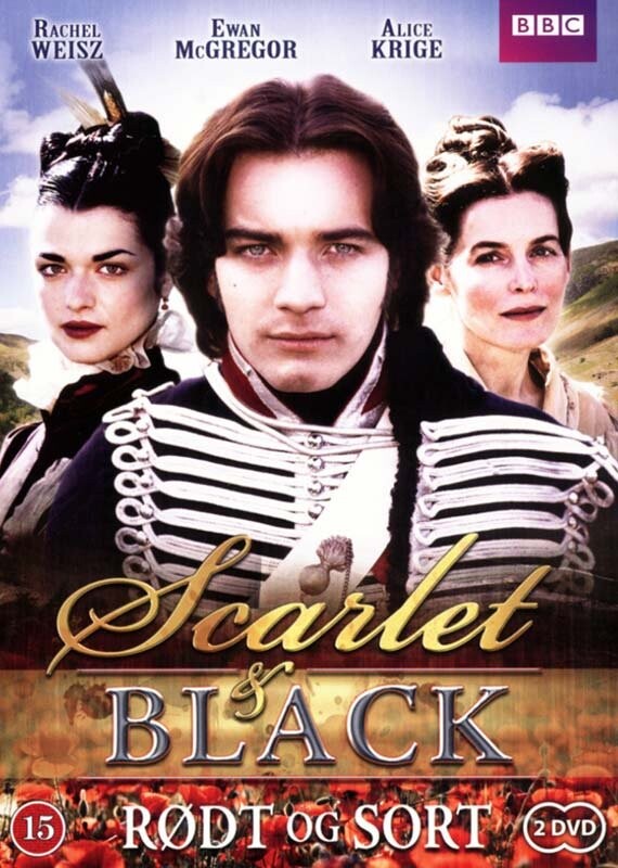 Scarlet And Black   Rødt Og Sort   Dvd   Film