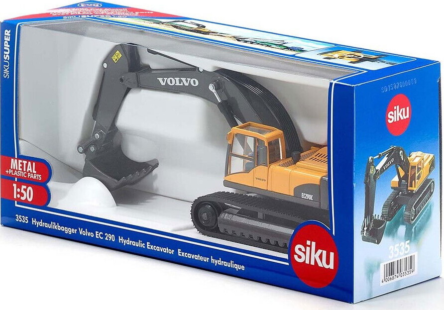 Siku   Volvo Excatavor Gravemaskine   Str  1:50   3535
