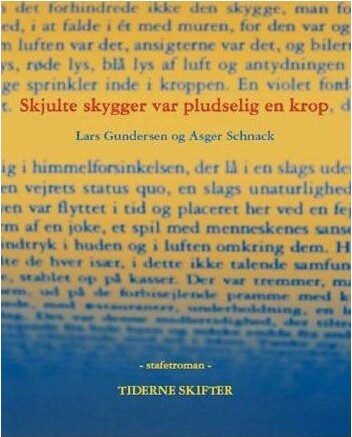 Skjulte Skygger Var Pludselig En Krop   Asger Schnack   Bog