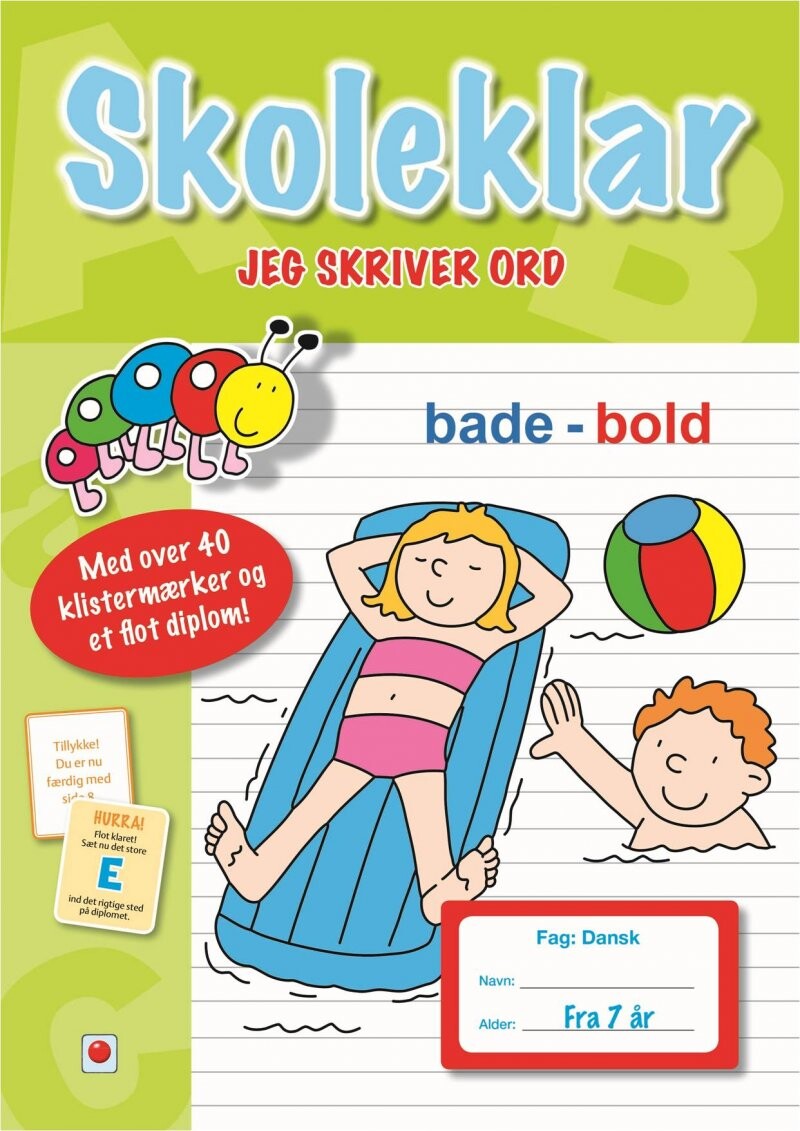Skoleklar   Jeg Skriver Ord   Bog