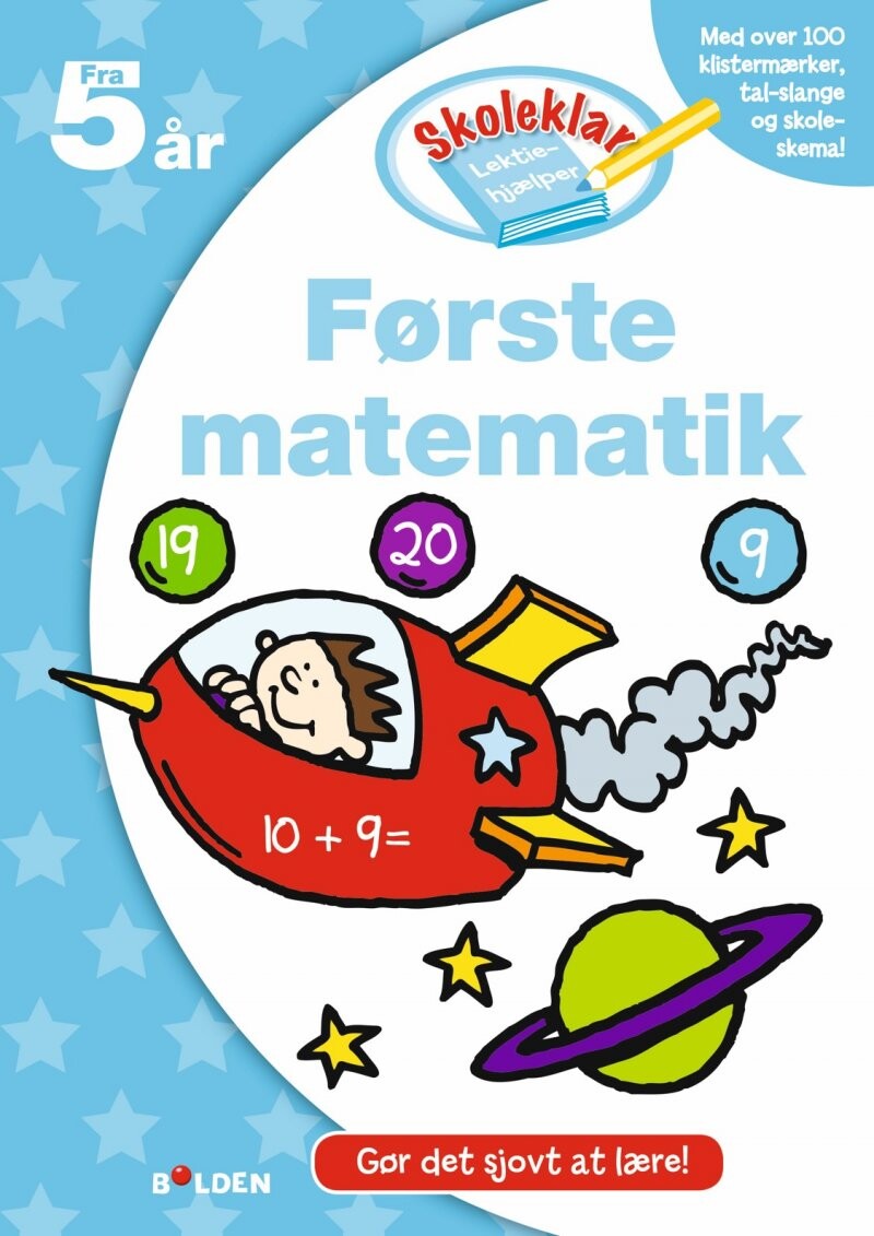 Skoleklar Opgaver   Første Matematik   Bog