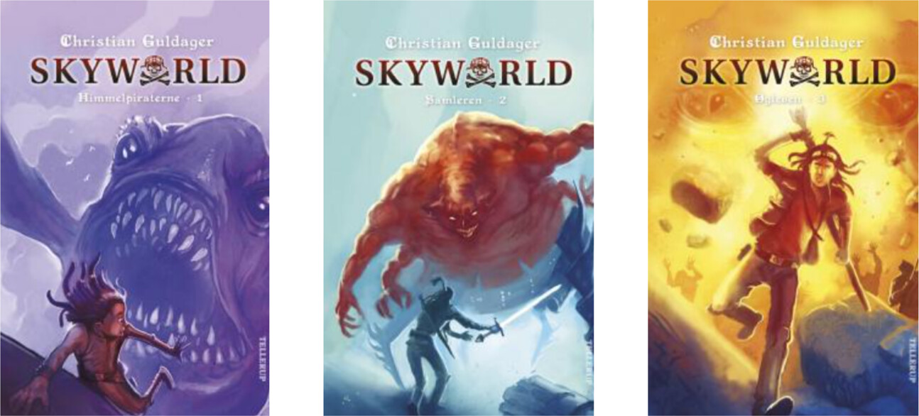 Skyworld 1 3   Christian Guldager   Bog