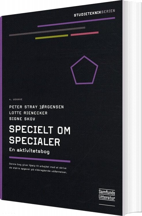 Specielt Om Specialer   Signe Skov   Bog