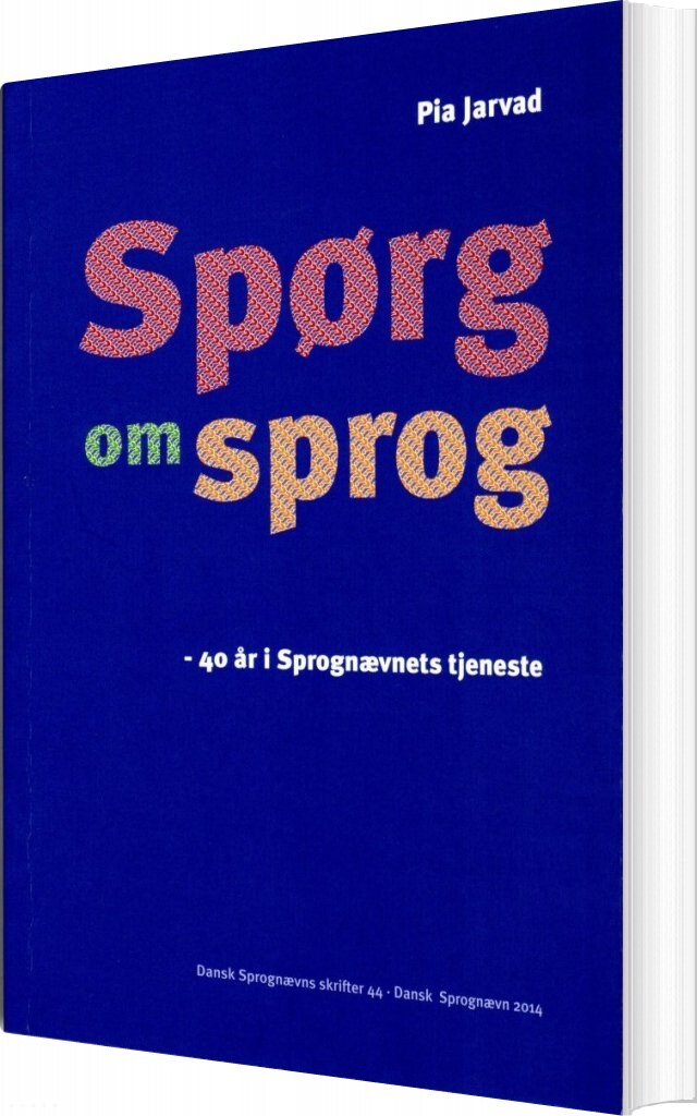 Spørg Om Sprog   Pia Jarvad   Bog