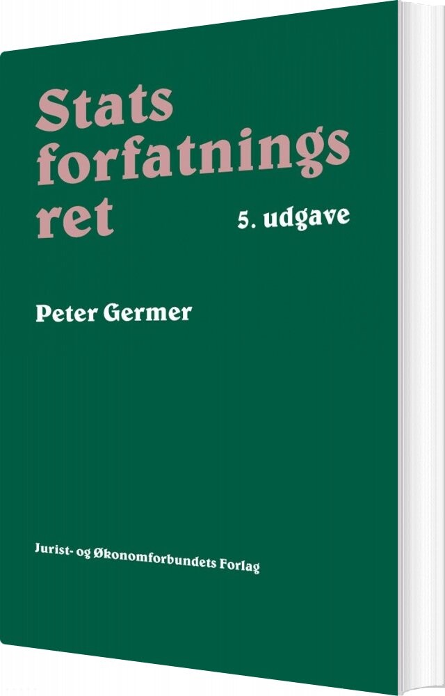 Statsforfatningsret   Peter Germer   Bog