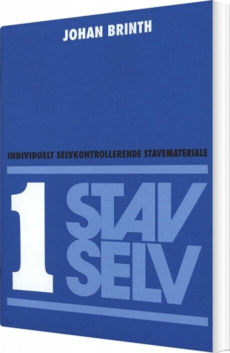 Stav Selv 1   Johan Brinth   Bog
