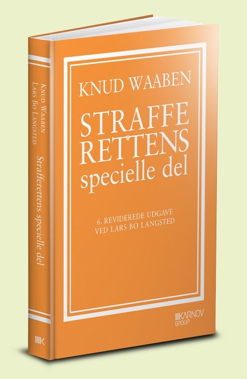 Strafferettens Specielle Del   Lars Bo Langsted   Bog