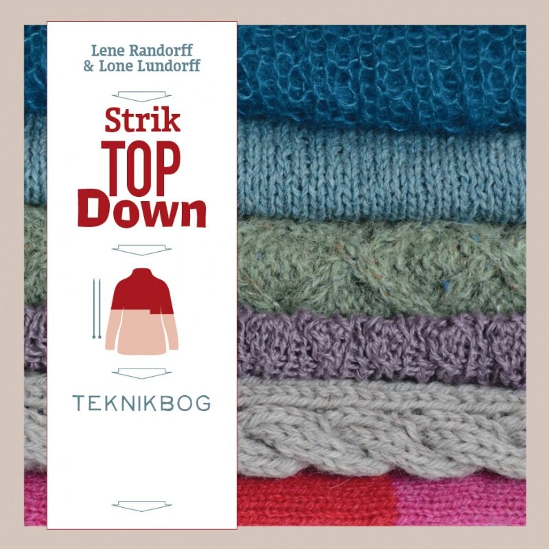 Strik Top Down   Lene Randorff   Bog