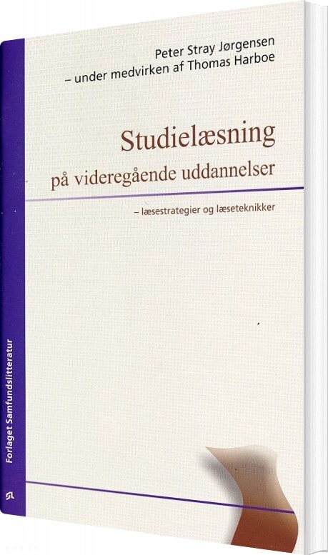 Studielæsning På Videregående Uddannelser   Peter Stray Jørgensen   Bog