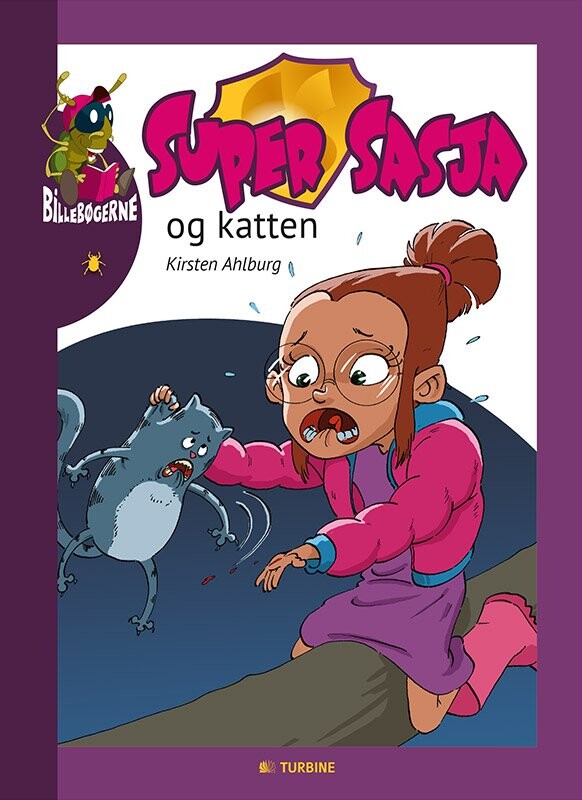 Super Sasja Og Katten   Kirsten Ahlburg   Bog