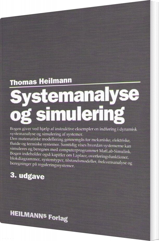 Systemanalyse Og Simulering   Thomas Heilmann   Bog
