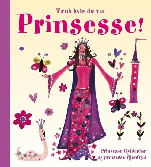 Tænk Hvis Du Var Prinsesse    Meg Clibbon   Bog