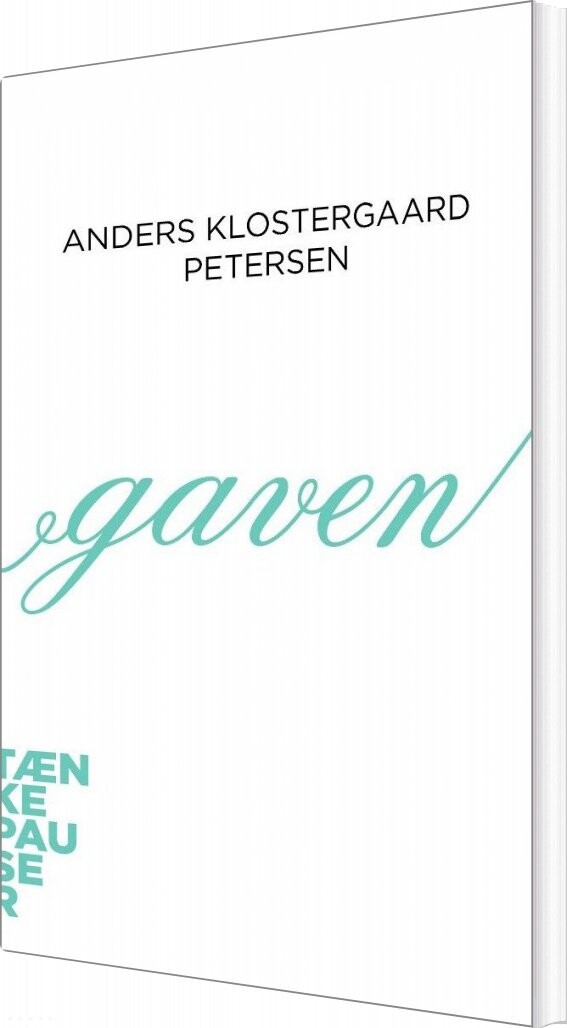 Tænkepauser   Gaven   Anders Klostergaard Petersen   Bog