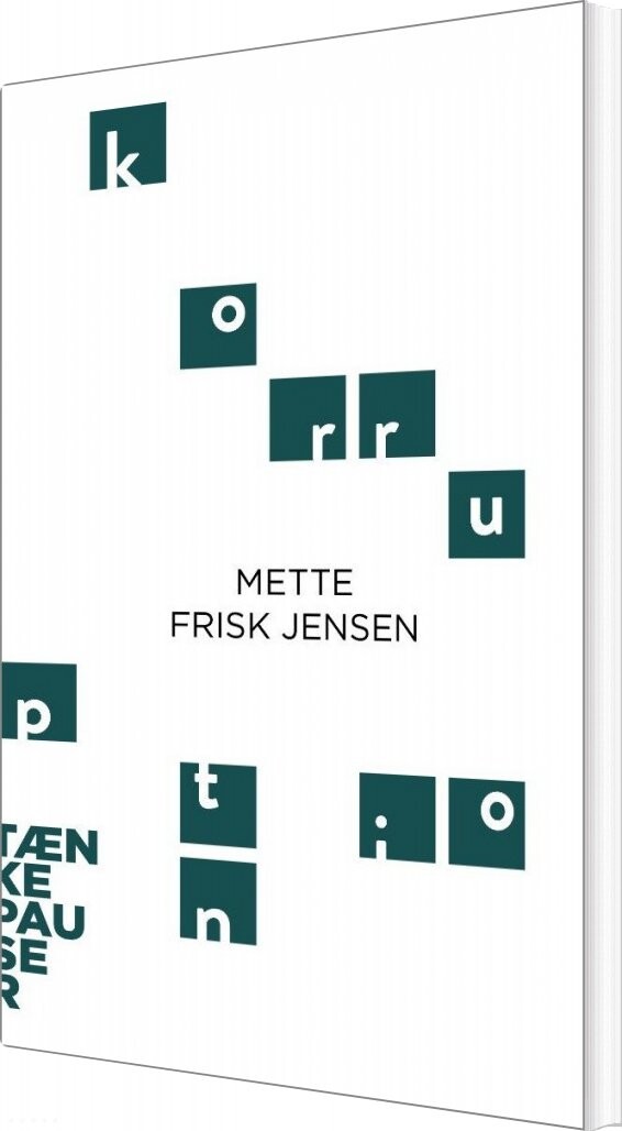 Tænkepauser   Korruption   Mette Frisk Jensen   Bog