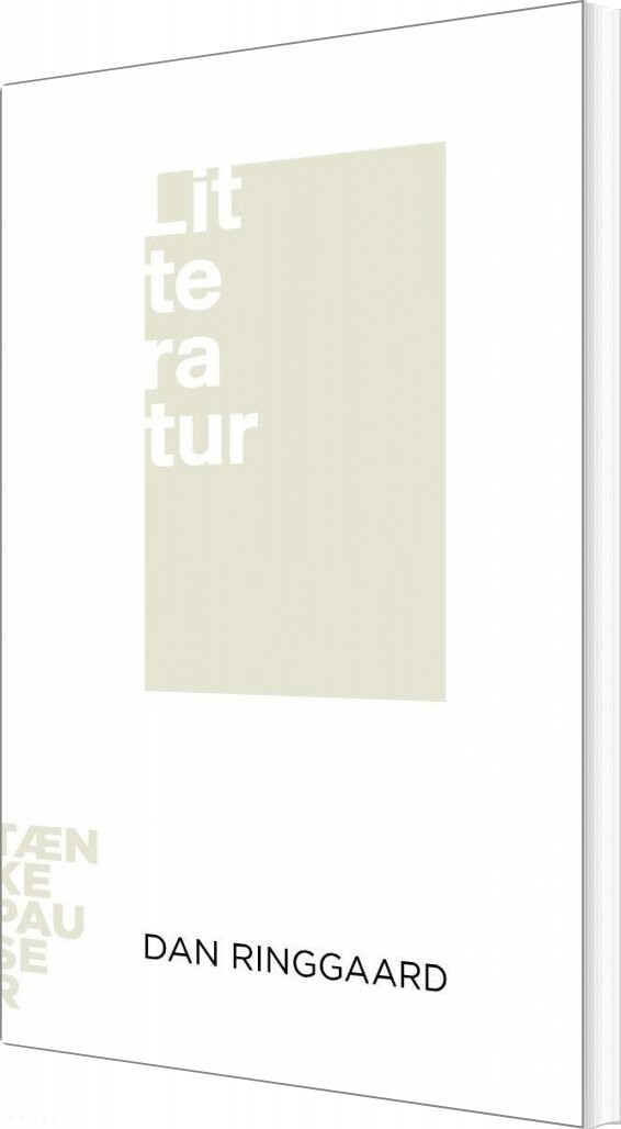 Tænkepauser   Litteratur   Dan Ringgaard   Bog