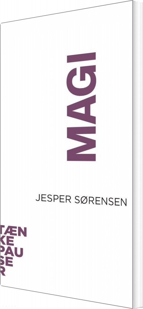 Tænkepauser   Magi   Jesper Sørensen   Bog
