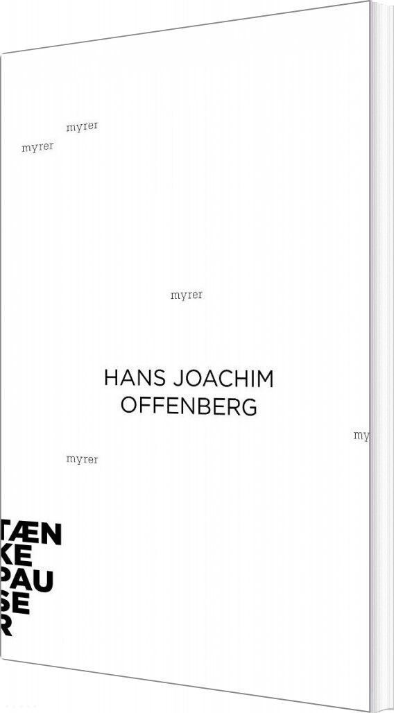 Tænkepauser   Myrer   Hans Joachim Offenberg   Bog