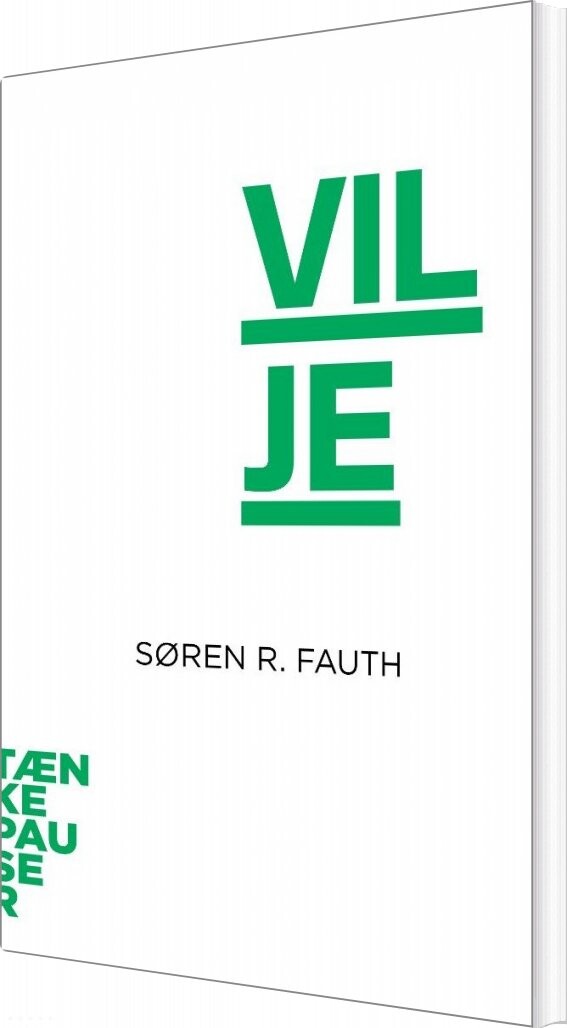 Tænkepauser   Vilje   Søren Fauth   Bog