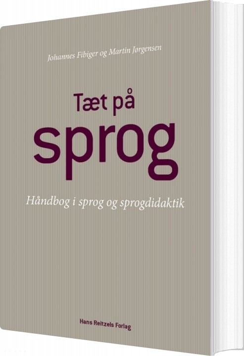 Tæt På Sprog   Johannes Fibiger   Bog