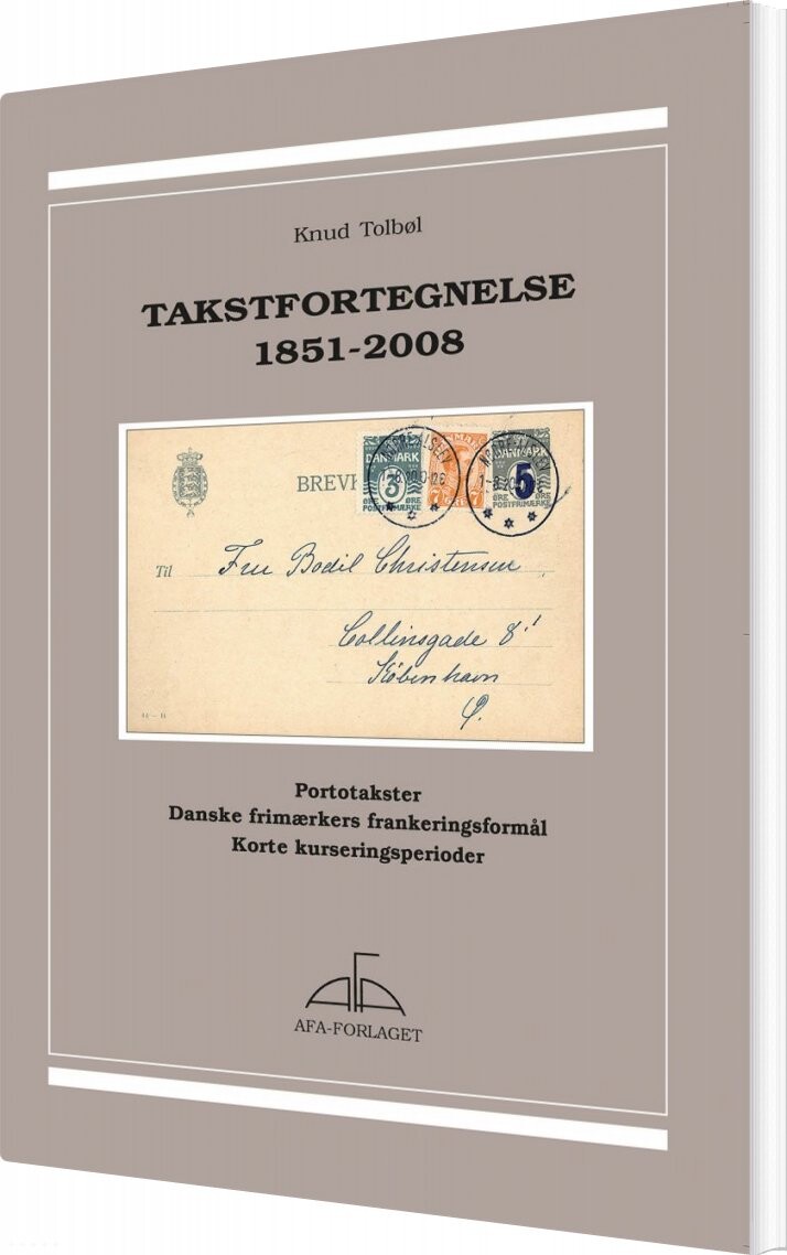 Takstfortegnelse 1851 2008   Knud Tolbøl   Bog