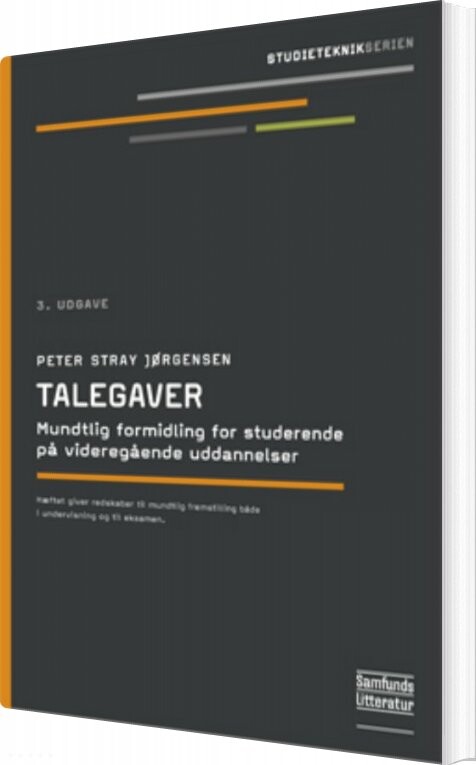 Talegaver   Peter Stray Jørgensen   Bog