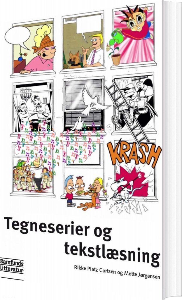 Tegneserier Og Tekstlæsning   Mette Jørgensen   Bog