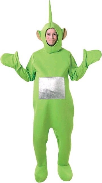 Teletubbies Kostume Til Voksne   Dipsy