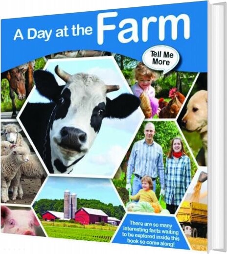 Tell Me More   A Day At The Farm   English Book