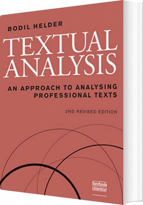 Textual Analysis  2  Udgave   Bodil Helder   Bog