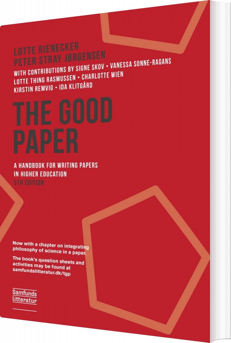 The Good Paper  5th Edition   Lotte Rienecker   English Book