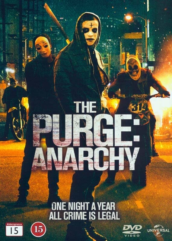 The Purge 2:  Anarchy   Dvd   Film