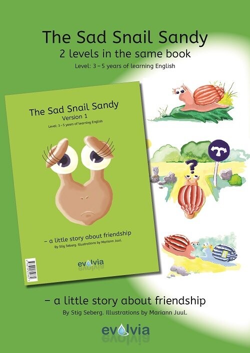 The Sad Snail Sandy   Stig Seberg   Bog