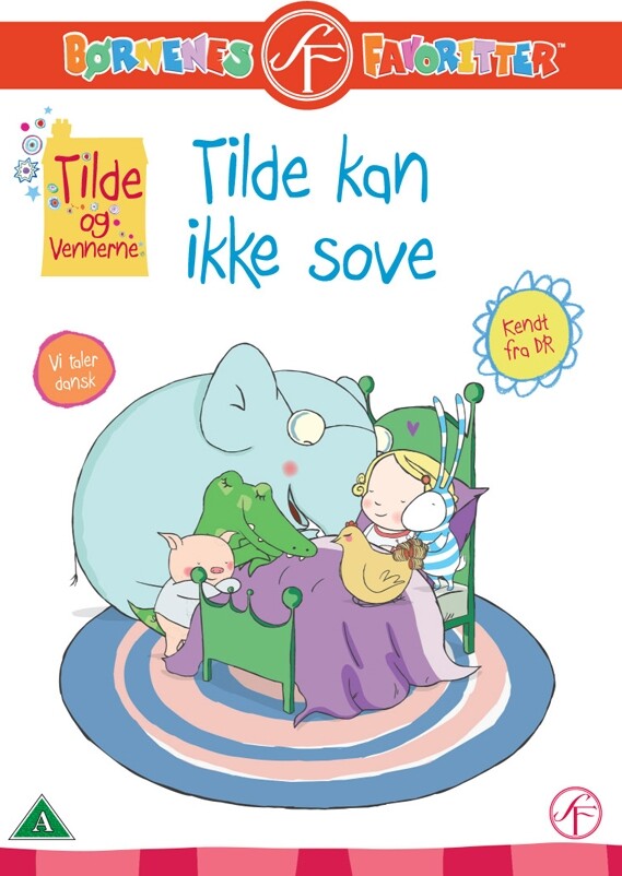 Tilde Og Vennerne 2   Tilde Kan Ikke Sove   Dvd   Film