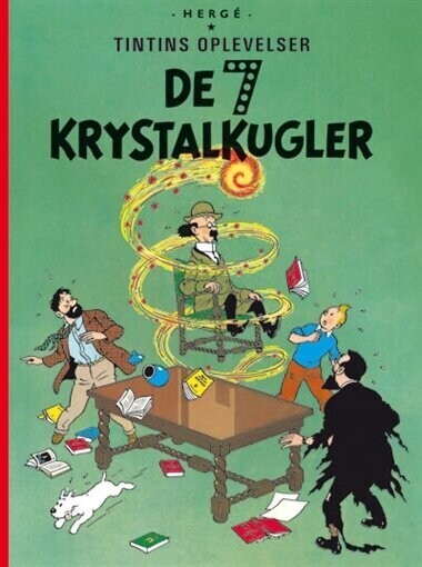 Tintin: De 7 Krystalkugler   Retroudgave   Herg?    Bog