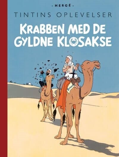 Tintin: Krabben Med De Gyldne Klosakse   Retroudgave   Herg?    Bog