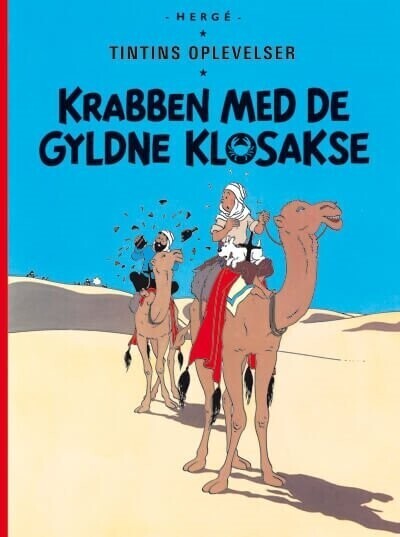 Tintin: Krabben Med De Gyldne Klosakse   Softcover   Herg?    Bog