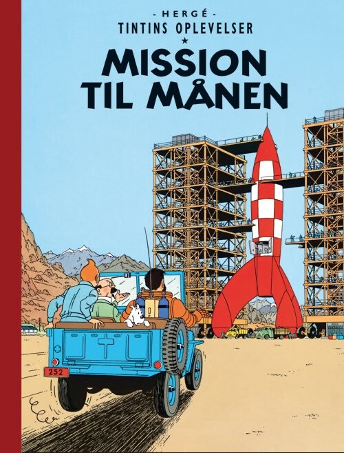 Tintin: Mission Til Månen   Retroudgave   Herg?    Bog